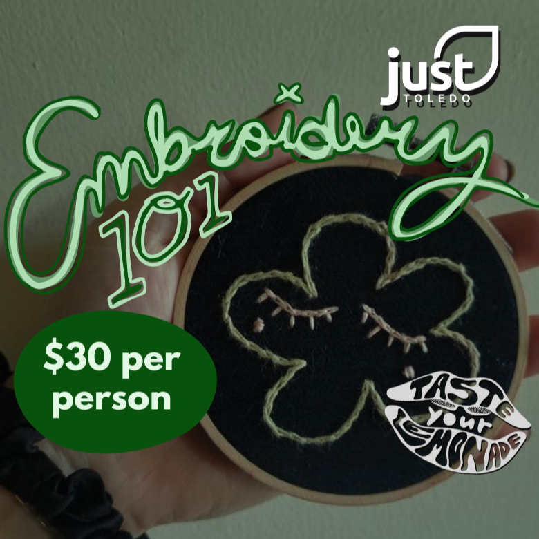 Embroidery 101 Workshop