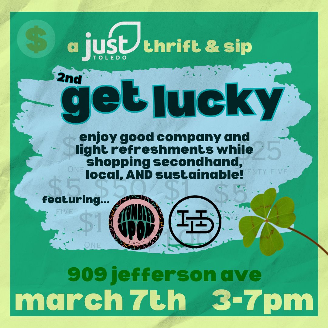Get Lucky! A Thrift & Sip