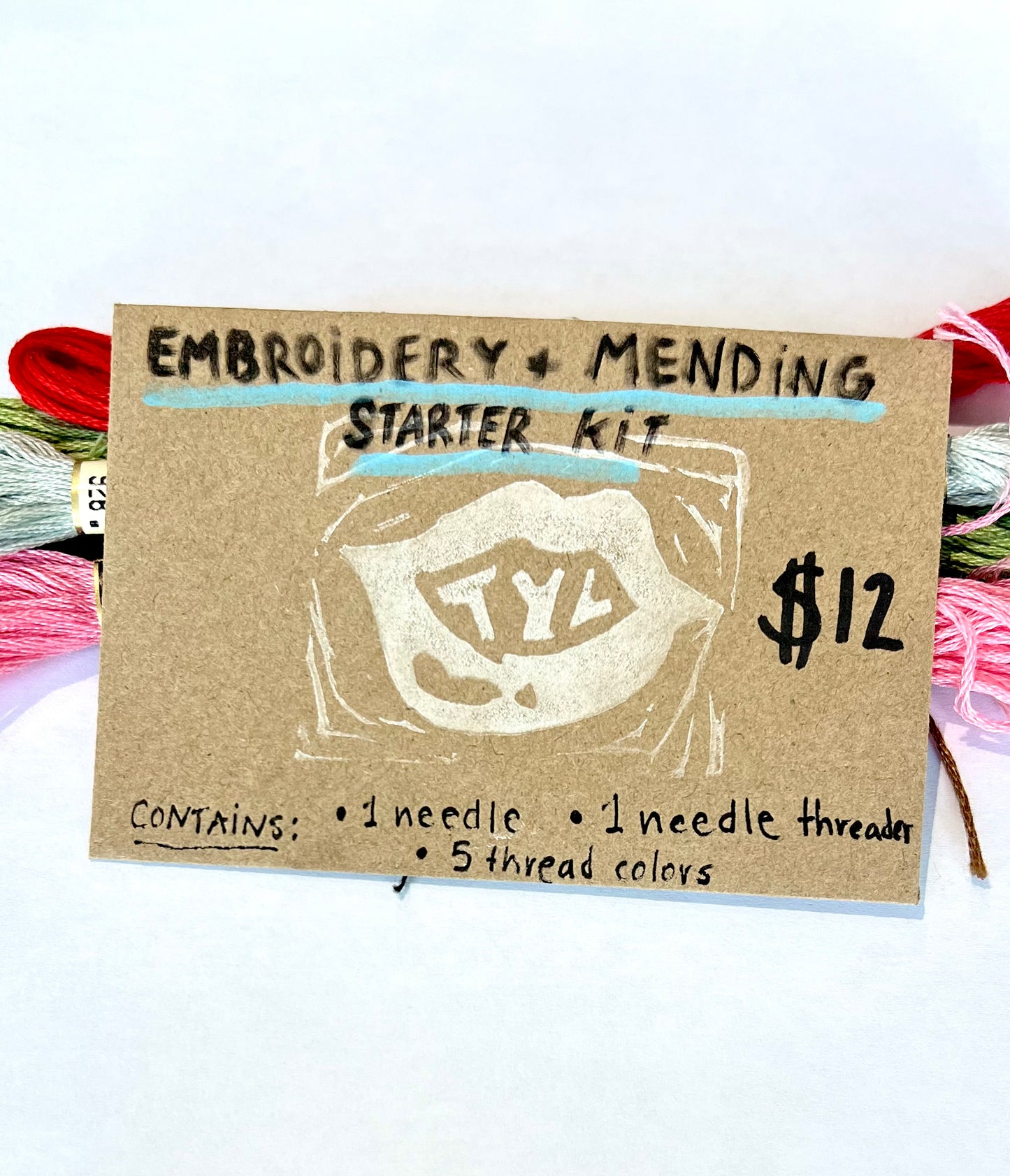 Mending and Embroidery Kit