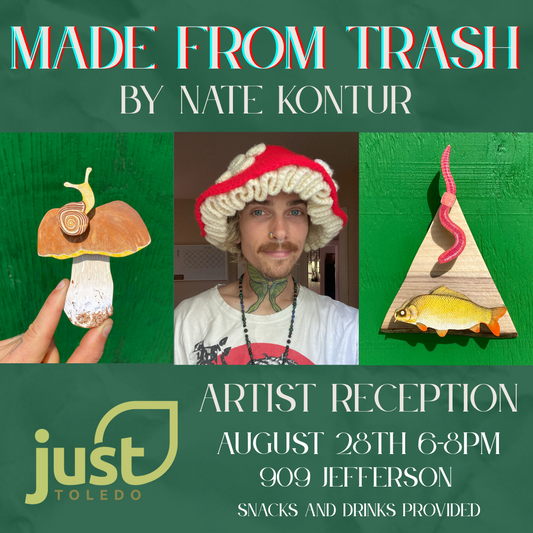 Artist Reception: "Made of Trash" by Nate Kontur