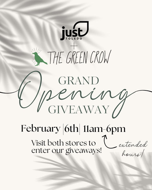 Green Crow Plants Grand Opening Giveaway!
