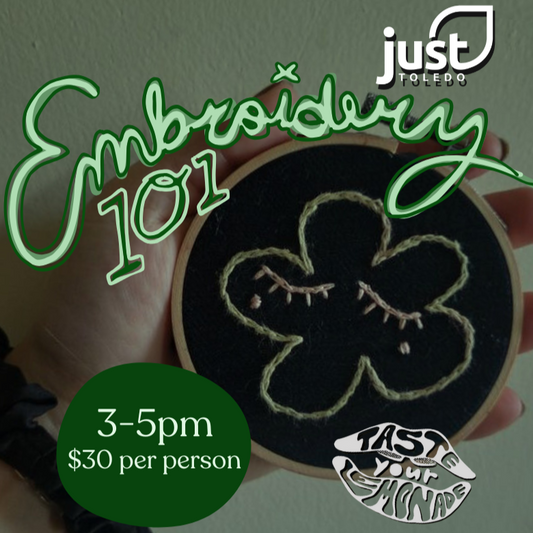 Embroidery 101 Workshop