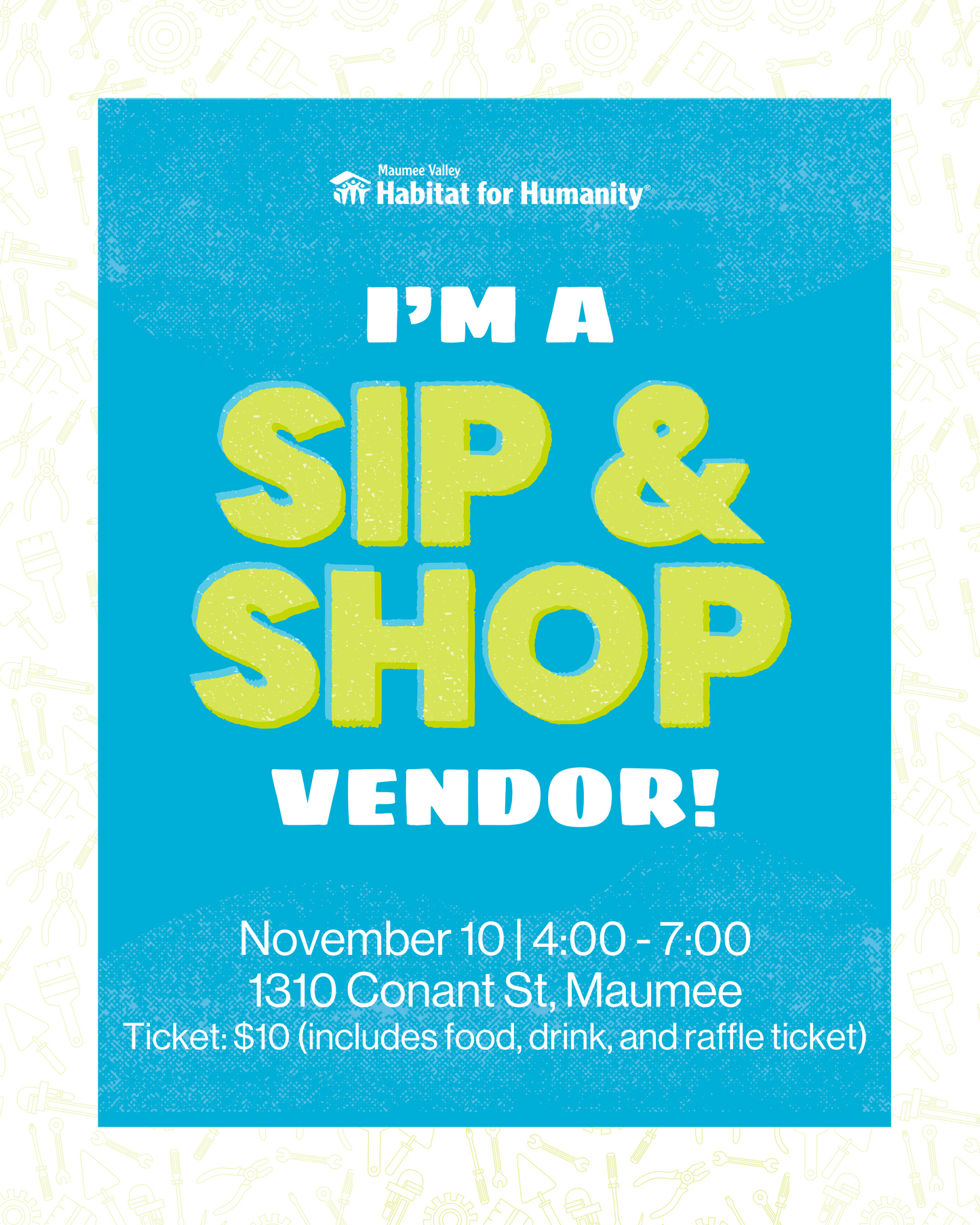 Sip & Shop: Habitat for Humanity Restore